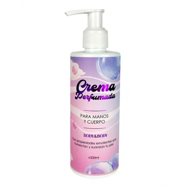 Crema Perfumada Body & Body Etiqueta Color Pastel  (220 ml)- Escoge la Fragancia