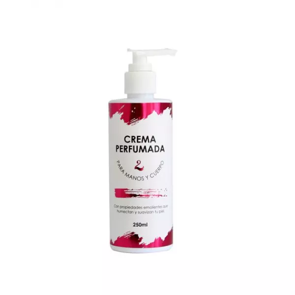 Crema Perfumada Etiqueta Rosada (250 ml) - Escoge la fragancia