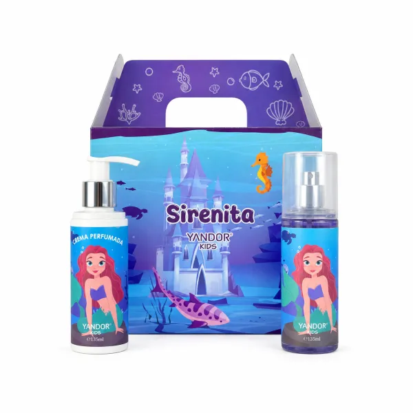 Cajita Infantil de Sirenita (135 ml) c/u