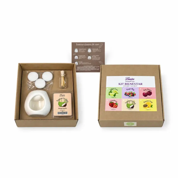 Kit Pebetero Wax Melt Tropical Coconut - Finaire Home & Care