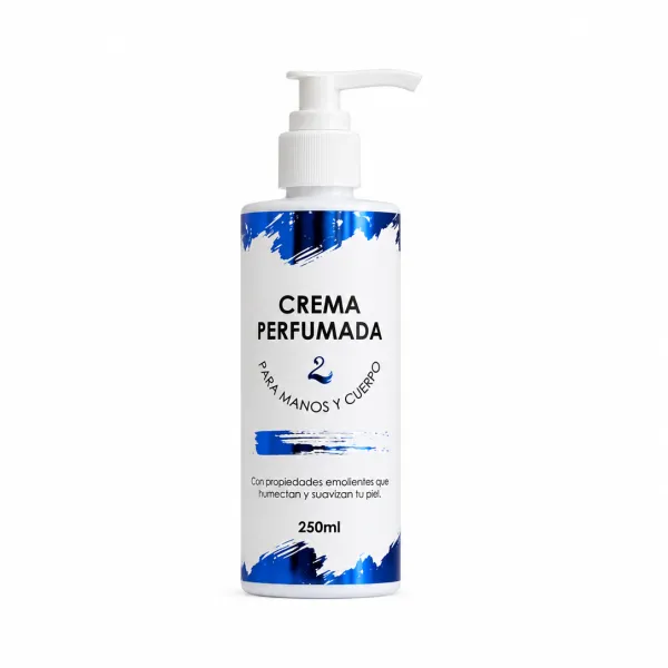Crema Perfumada Etiqueta Azul  (250 ml) - Escoge la fragancia